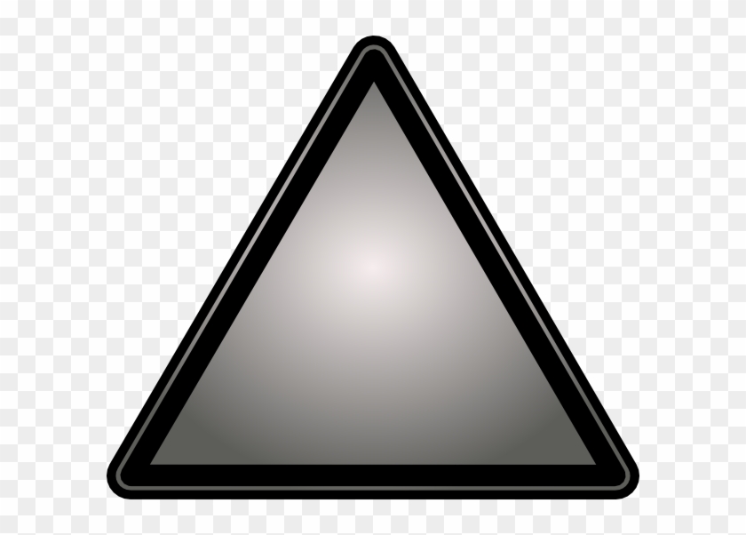 Gray Triangle Clipart #626884