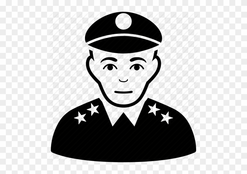 Cornol Clipart Commander - Military Serviceman Icon #626886