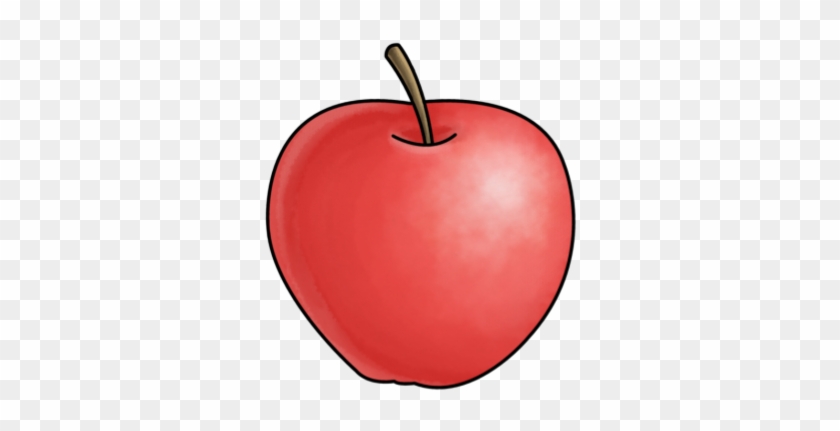 Red Apple - Everyday Cartoon Objects #626999
