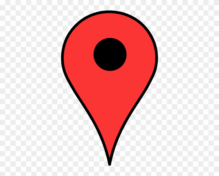 Marker Clipart Red - Google Maps Marker #627044
