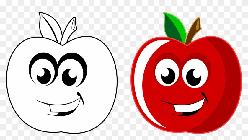 Big Image - Apple Cartoon Png #627076