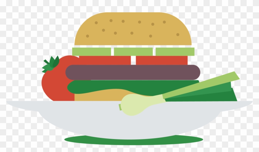 Vector Burger 1865*1009 Transprent Png Free Download - Vector Graphics #627200