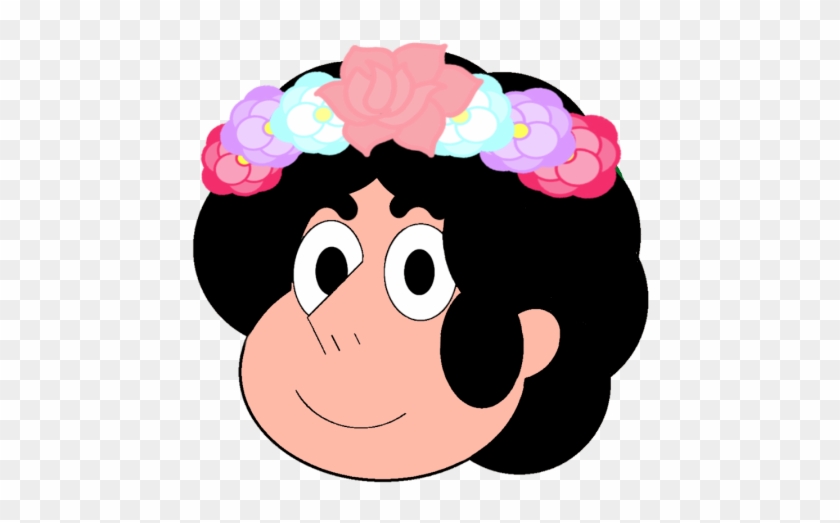 Steven With Flower Crown By Pokonopiku - Cartoon #627203