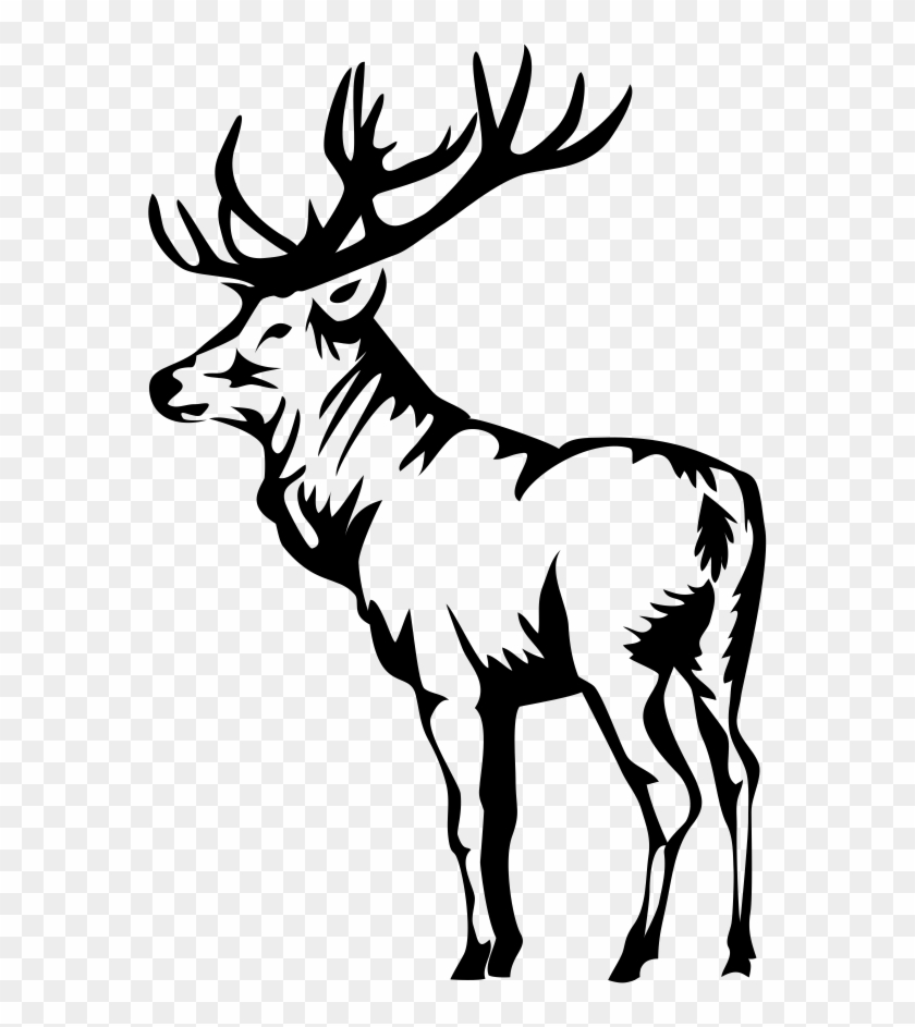 Elk Deer Clip Art - Elk Deer Clip Art #627292