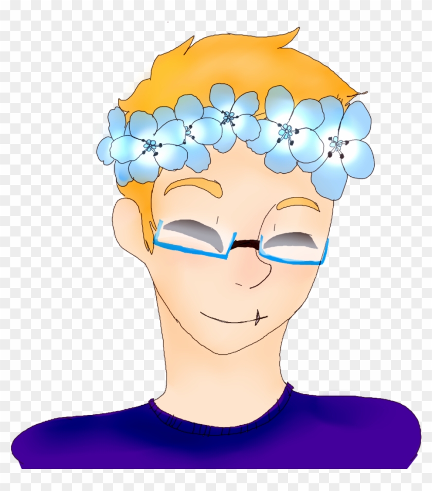 Jason Grace Flower Crown By Owl-mom - Owl #627276