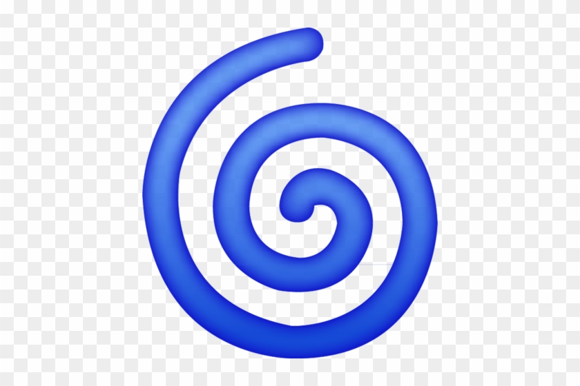 Cyclone Emoji - Blue Swirl Emoji Transparent #627338