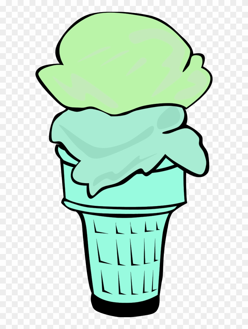 Ice Cream Social Clip Art - Ice Cream Cone Clip Art #627368