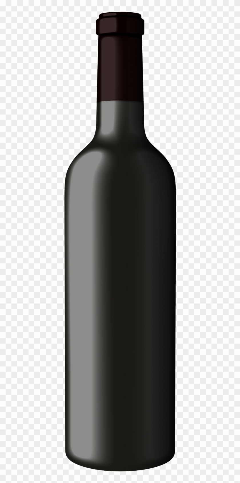 Enter Online Store - Empty Wine Bottle Black #627375