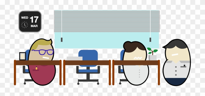 Absence Employee - Cartoon #627388