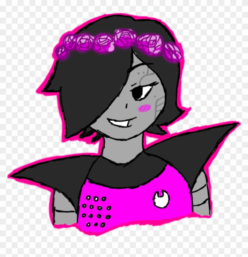 Mettaton Flower Crown By Prince-galaxii - Mettaton Flower Crown #627451