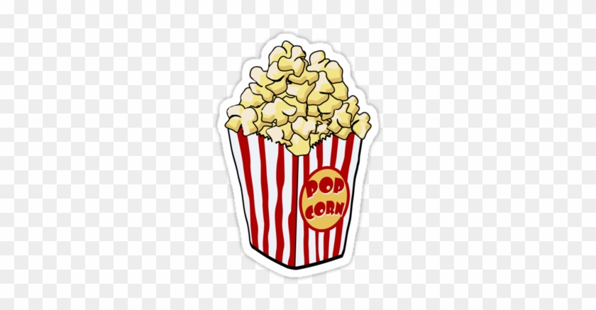 Drawn Popcorn Cute Cartoon - Cartoon Popcorn #627528