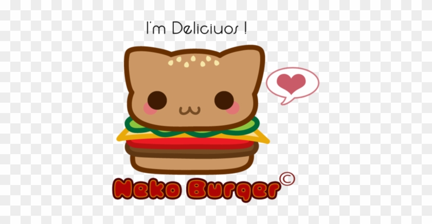 Kawaii, Cute, And Neko Image - Neko Burger #627549
