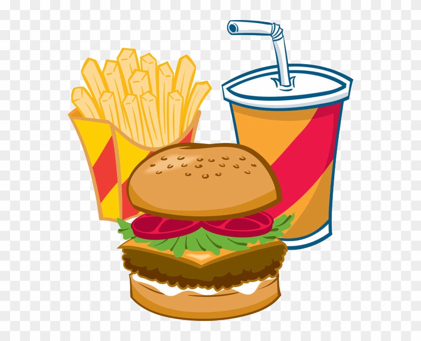 Hamburger Soft Drink French Fries Fast Food Junk Burger - Hamburger Soft Drink French Fries Fast Food Junk Burger #627660