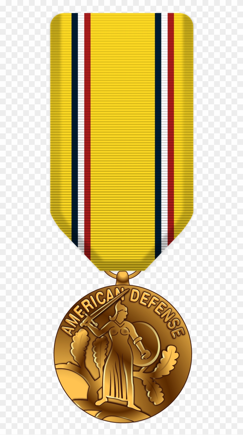 American Defense Service Medal - American Defense Service Medal Png #627715