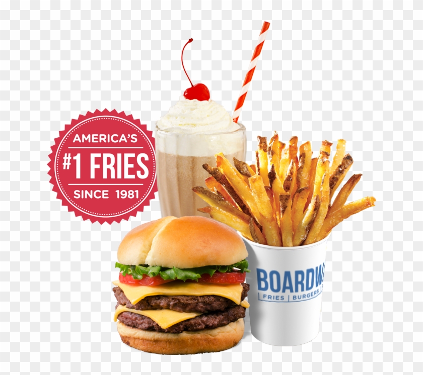 French Fries, Hamburger, And A Milkshake - Maiden's Tower #627769