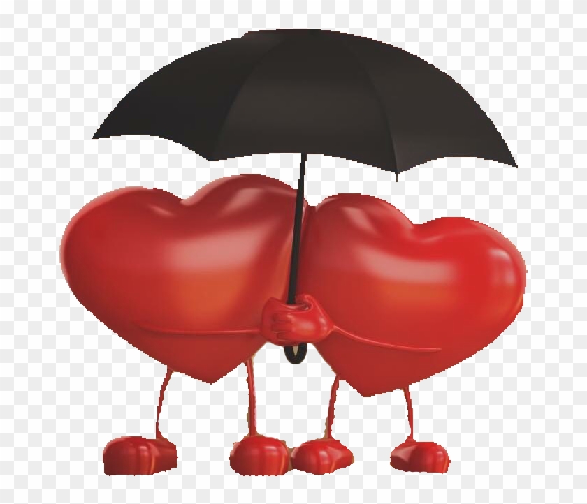 Love Name Heart Clip Art - Umbrella Love #627847