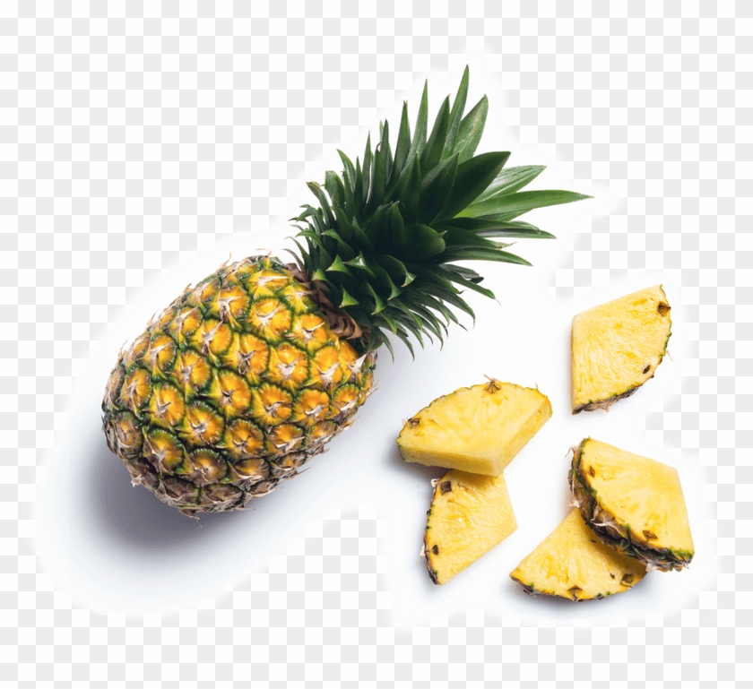 Achieve A Balance Of Health And Taste - Pineapple Top View Png #627888
