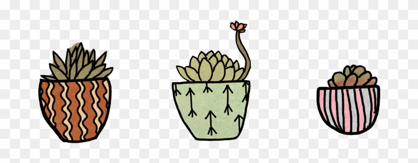 There's A Game Where You Just Take Care Of Succulents - Succulents Drawing Transparent #627905