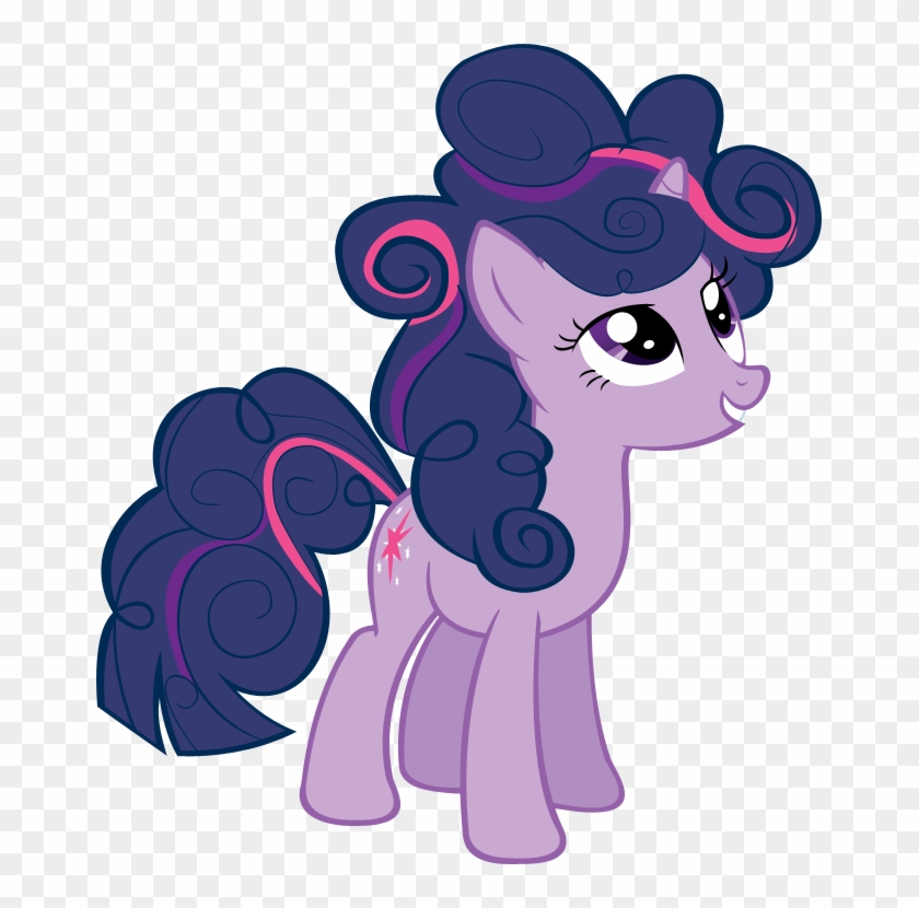 Twilight Looks Good With A Curly Mane By Scotch208 - Twilight Sparkle Curly Hair #627989