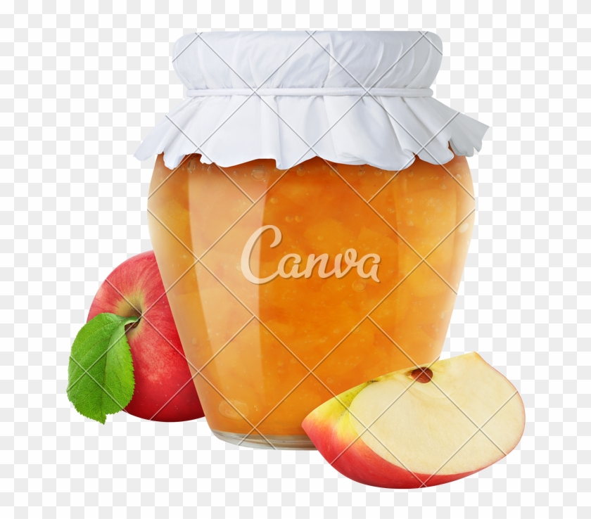 Apple Jam Photos By Canva Clipart - Jam Orange #628026