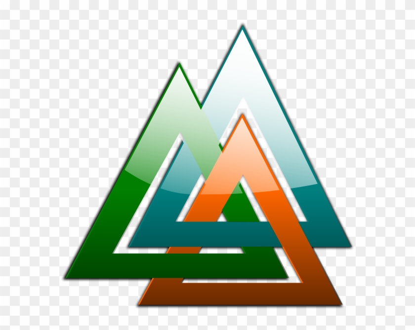3 Triangles Linked Png Images - 3 Triangles #628110