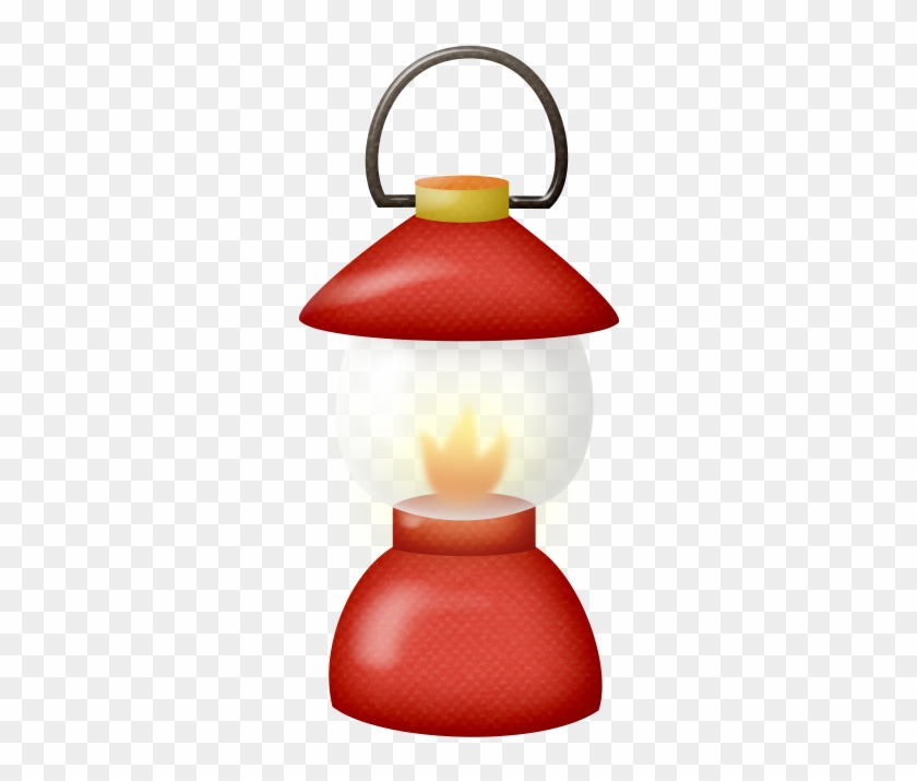 Camping - Red Camping Lantern Clipart #628122