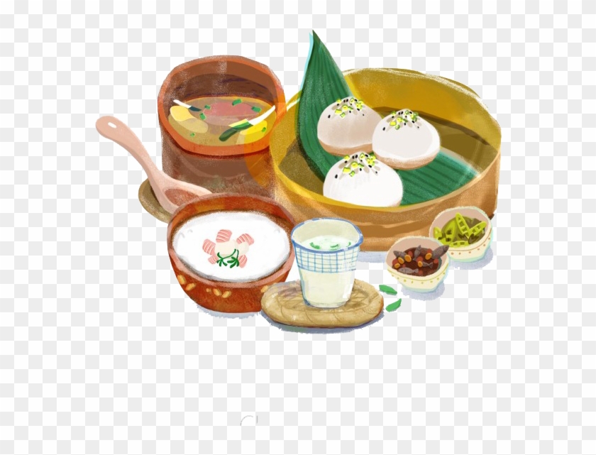 Baozi Mantou Food Illustration - Baozi Mantou Food Illustration #628297