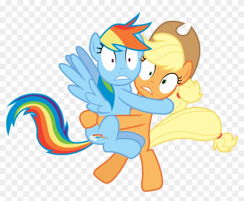 Absurd Res, - Rainbow Dash And Applejack #628324