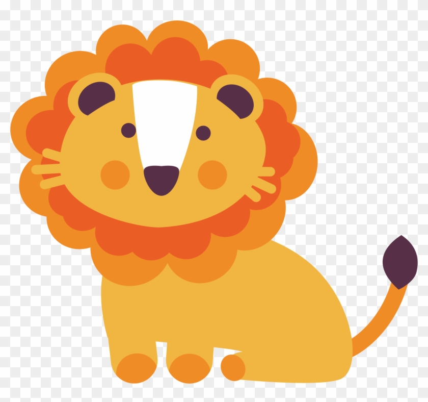 Lion Euclidean Vector Illustration - Lion Euclidean Vector Illustration #628334
