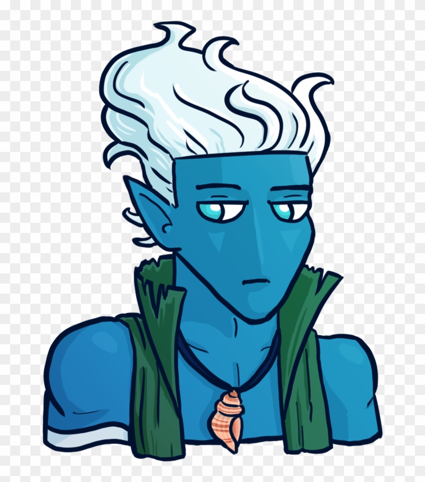 Erwyn The Water Genasi Monk By Jimmyjamjemz - Drawing #628401