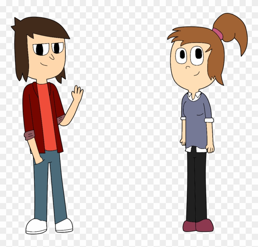 The Couple From Close Enough In My Art Style By Princestickfigure - Art #628560