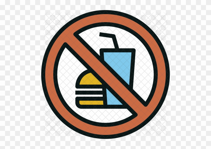 No Food Allowed - No Food Icon Png #628569