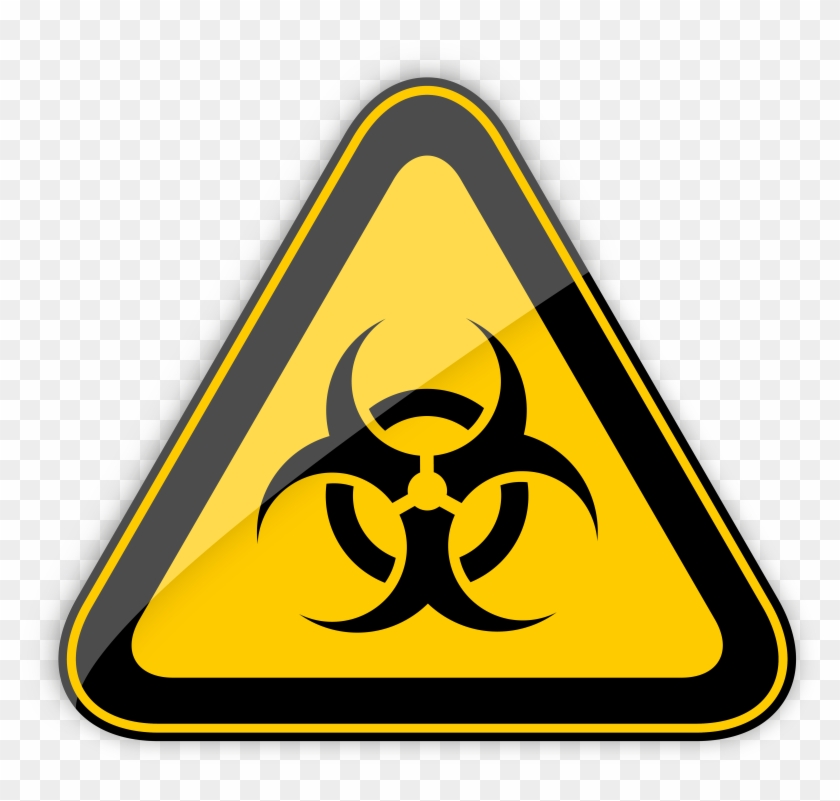 Biohazard Warning Sign Png Clipart - Highly Flammable Warning Sign #628649
