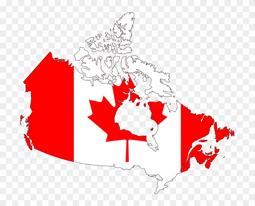 Pmo Spokesman Kory Teneycke Says The Number Of Political - Canada Flag Map #628748