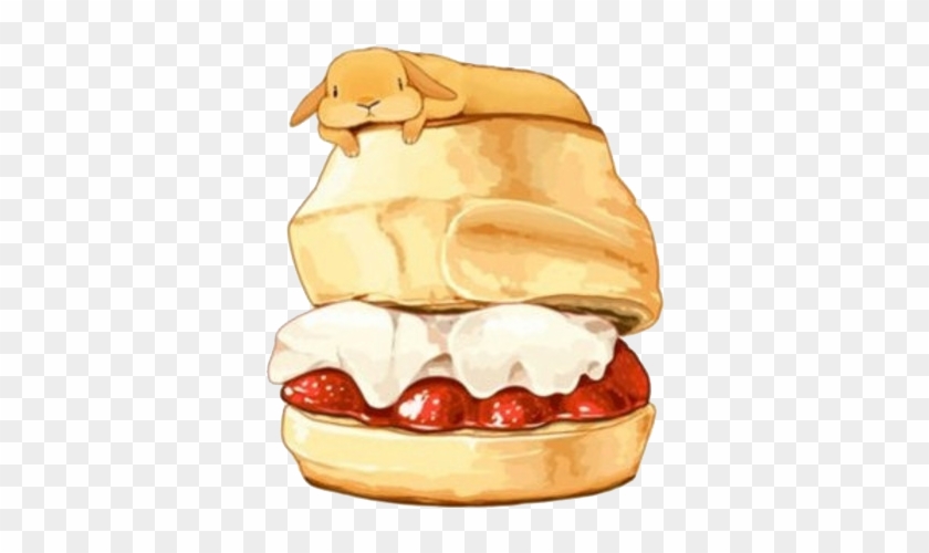 Cream Profiterole Breakfast Drawing Food - Cream Profiterole Breakfast Drawing Food #628804