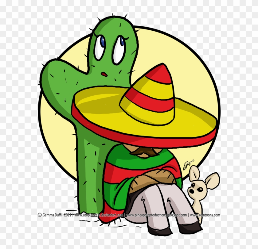 Cactus Clipart Png Download - Sombrero Chibi #628799