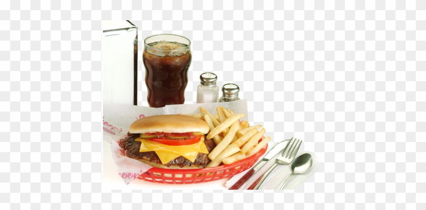 Burger And Fries - Schoops Hamburgers #628830