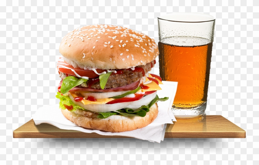 Game Day Burger And Fries - Burger Cola Png #628849
