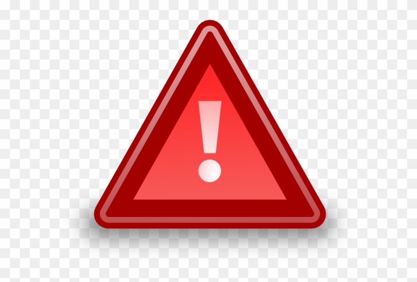 Software Update Urgent Clip Art - Point D Exclamation Rouge #628858