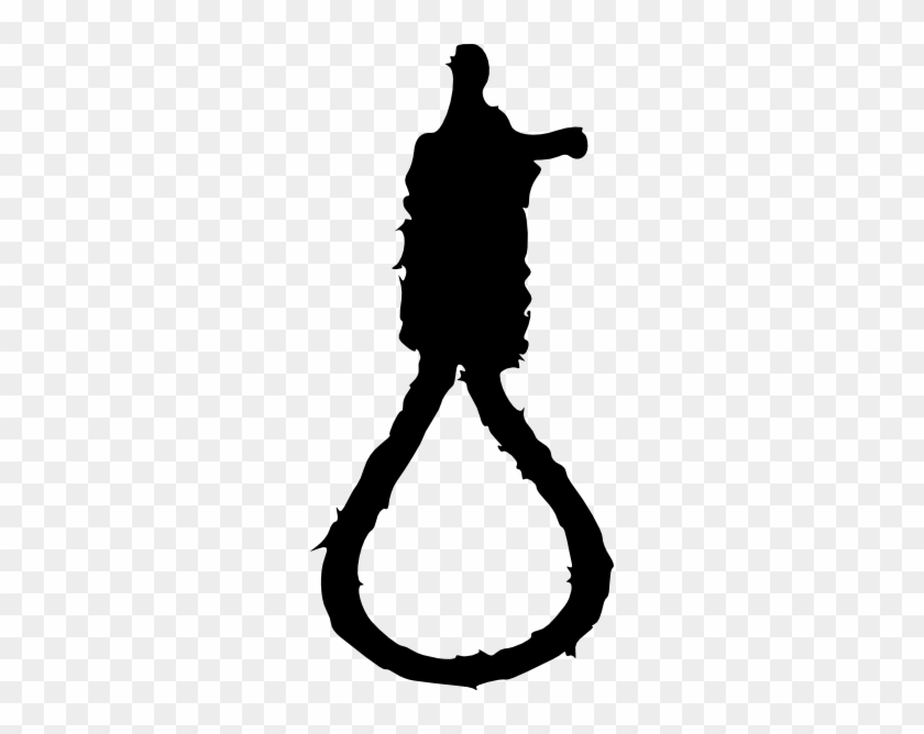 Noose Clip Art At Clker - Black And White Noose Art #628913