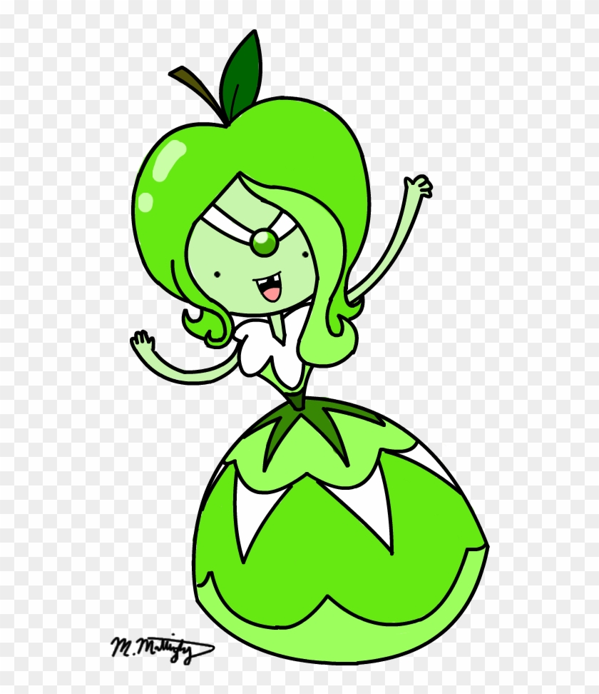Green Apple Princess By Mccartney-crazy - Adventure Time Green Character #628978