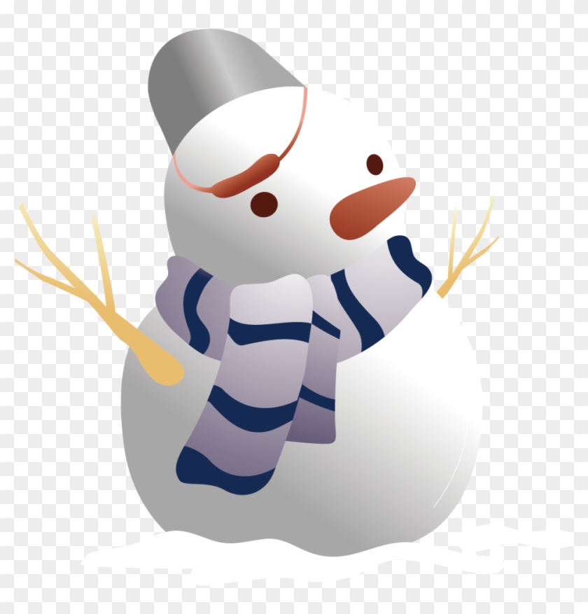 Snowman Drawing Vecteur - Snowman Drawing Vecteur #629003