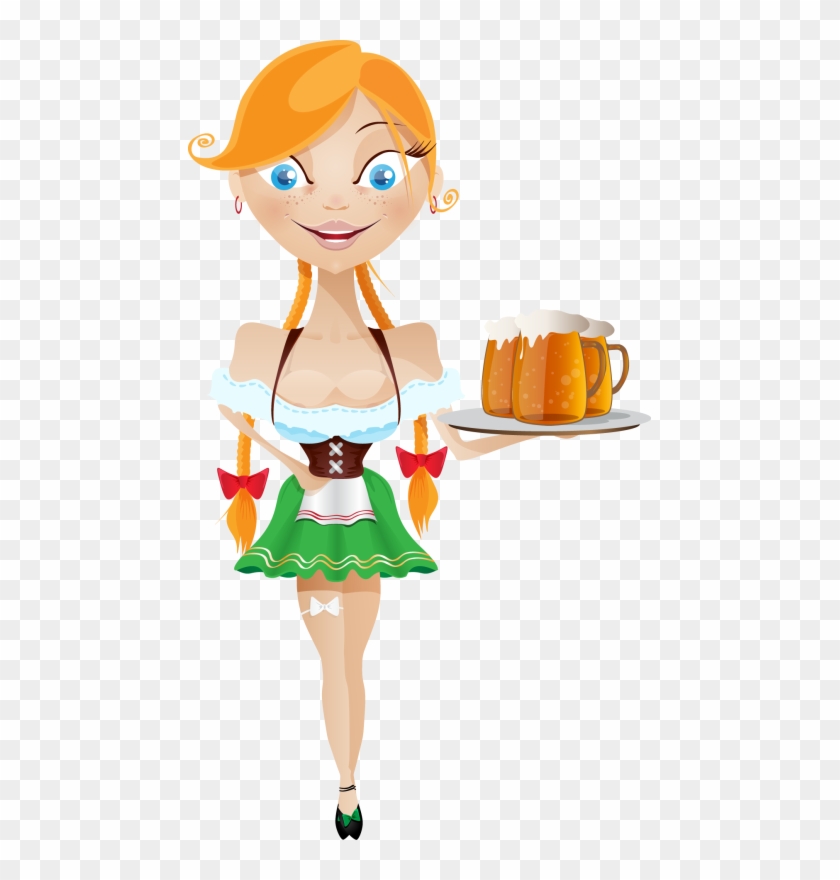 Pin Waitress Clipart - Waitress Vector Free #629053