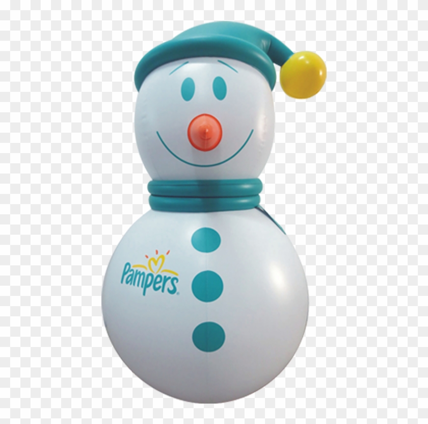 Pampers 1m Inflatable Snowman - Baby Toys #629158