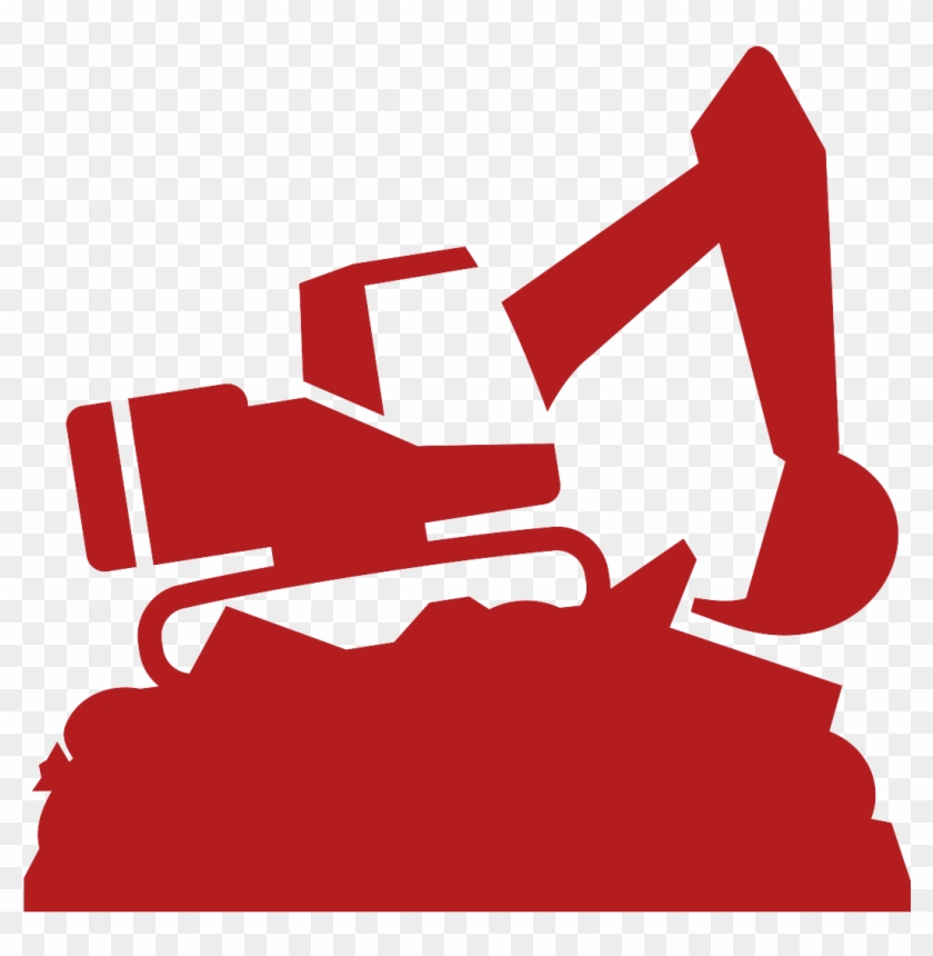 General Excavating - Construction Digging Icon #629221