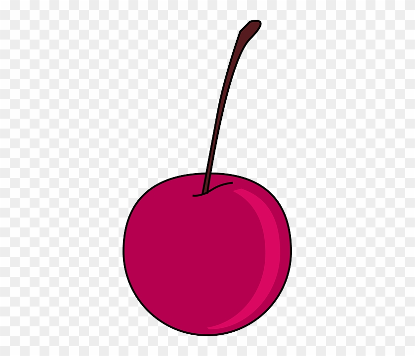 Red, Food, Fruit, Cartoon, Purple, Free, Cherries - Cherry Clip Art #629255