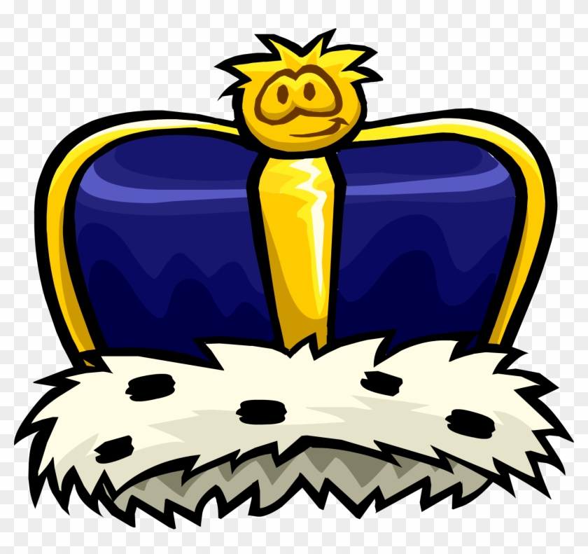 King's Blue Crown - Club Penguin Crown #629276