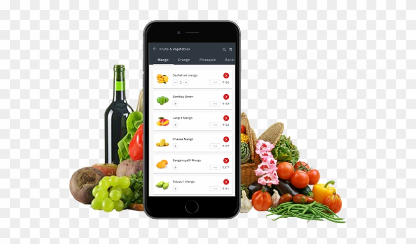 Mobile App - Ordering Groceries Online App #629427