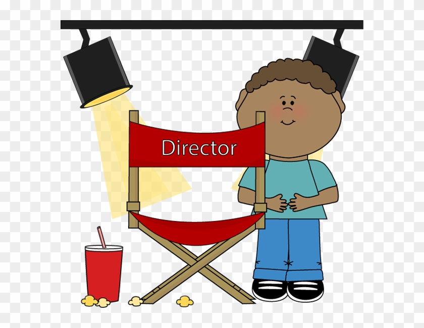 Kid On Movie Set - Set Images Clip Art #629543