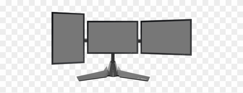 Triple Monitor Stand Triple Monitor Clipart Gaming - Triple Monitor Stand 27 #629565